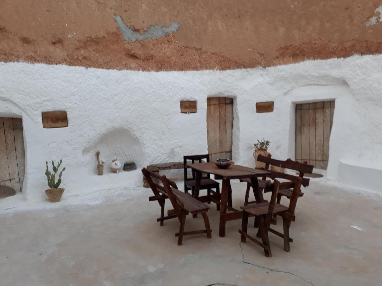 Au Trait D'Union Tijma Matmata Bed & Breakfast Dış mekan fotoğraf